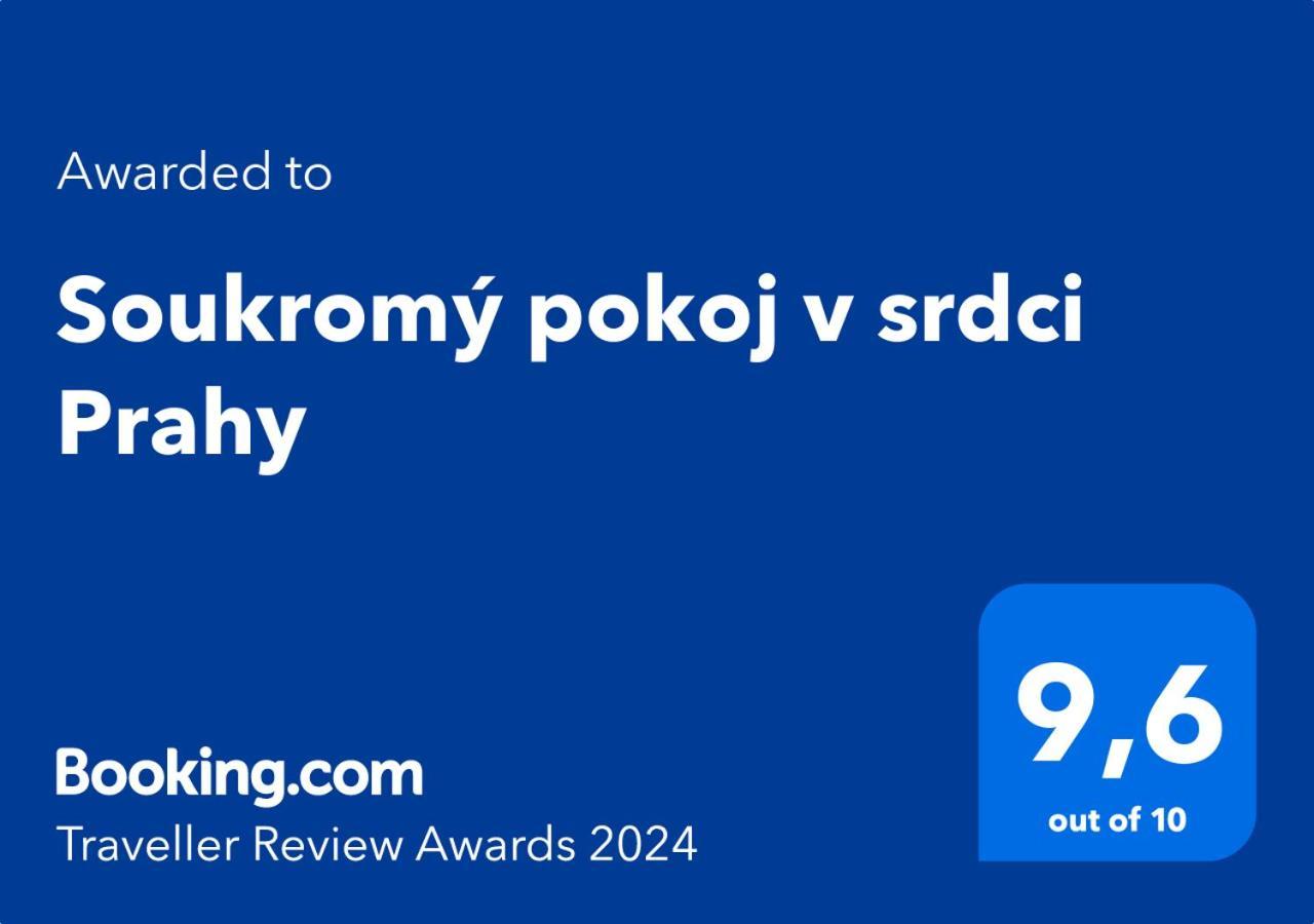 Soukromy Pokoj V Srdci Prahy Praga Exterior foto